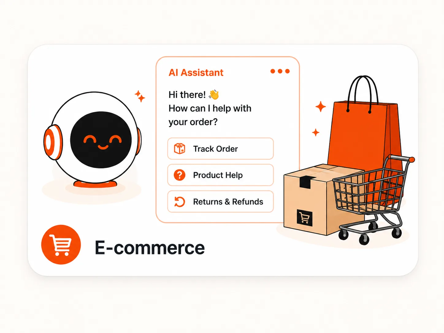 AI assistant for an e-commerce website
