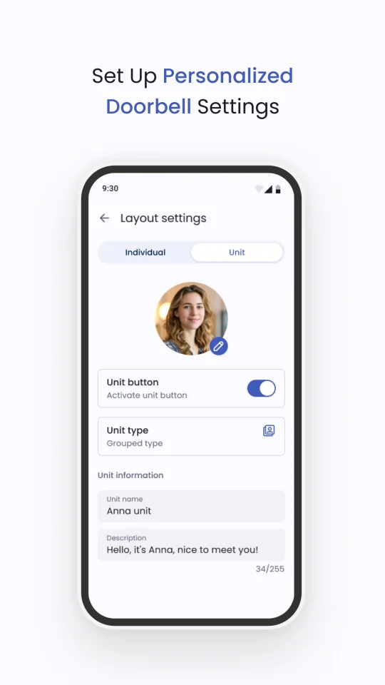 Defigo Flutter app screen — visitor access keys and keyfob management